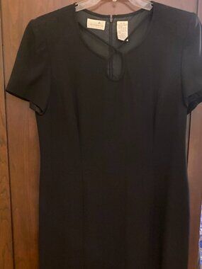 Vintage Liz Claiborne Dress.  Black Size 16